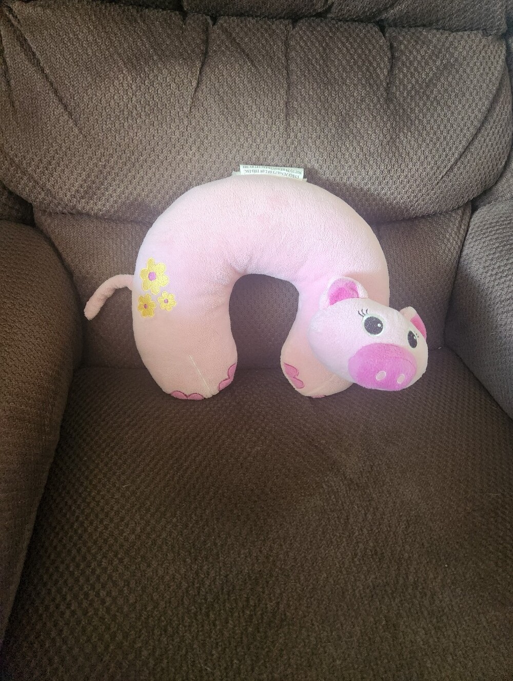 🎉 Kid's Pig Themed Travel Neck Pillow